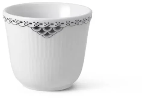 Royal Copenhagen Sort Riflet Blonde termokopp 26 cl