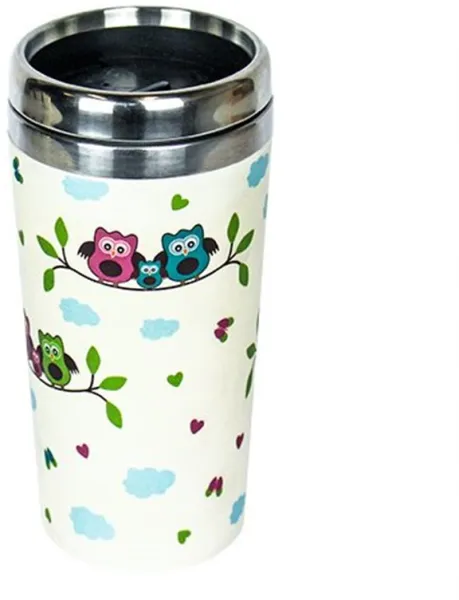 Bambus Termokopp Ugler (500 ml)